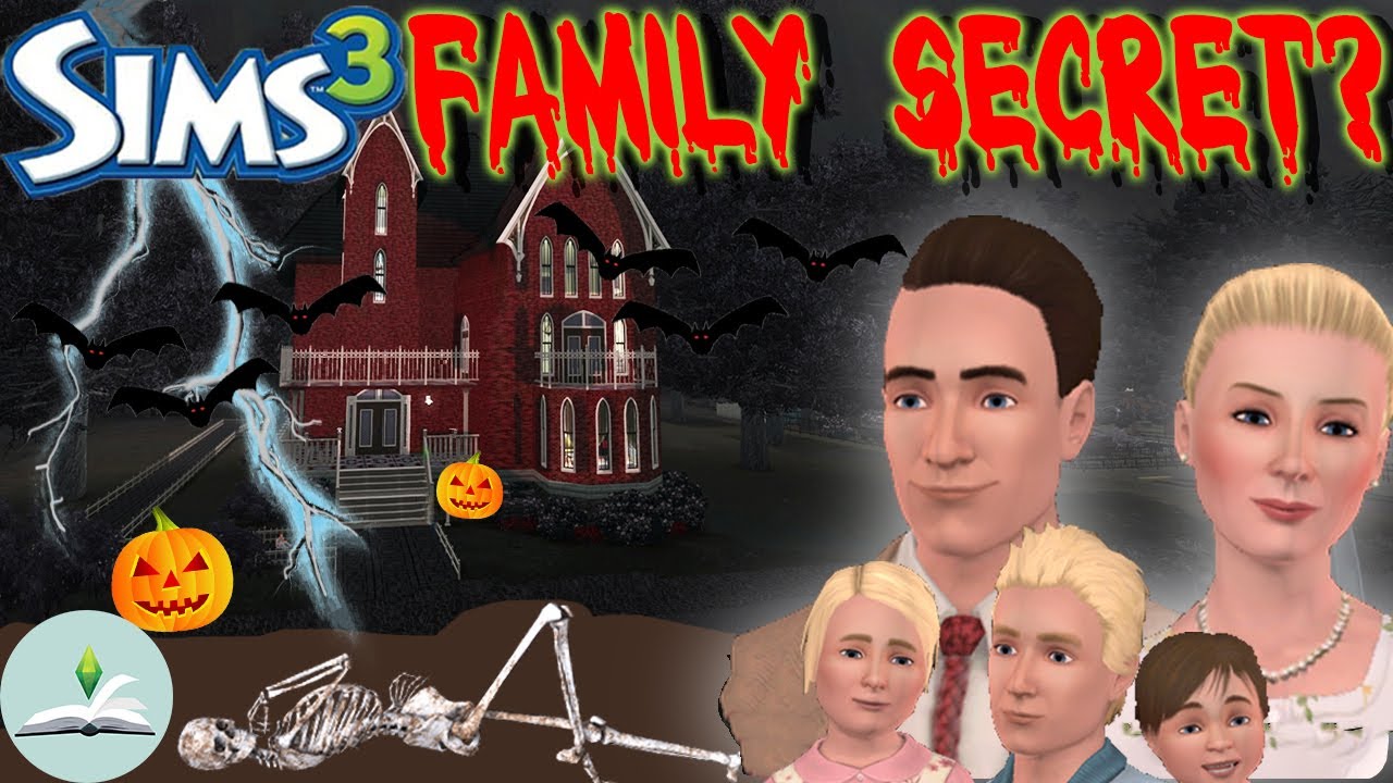 У этой семьи Sims есть ТЁМНАЯ тайна | 🎃 Специальное предложение на Хэллоуин 🎃 | История The Sims