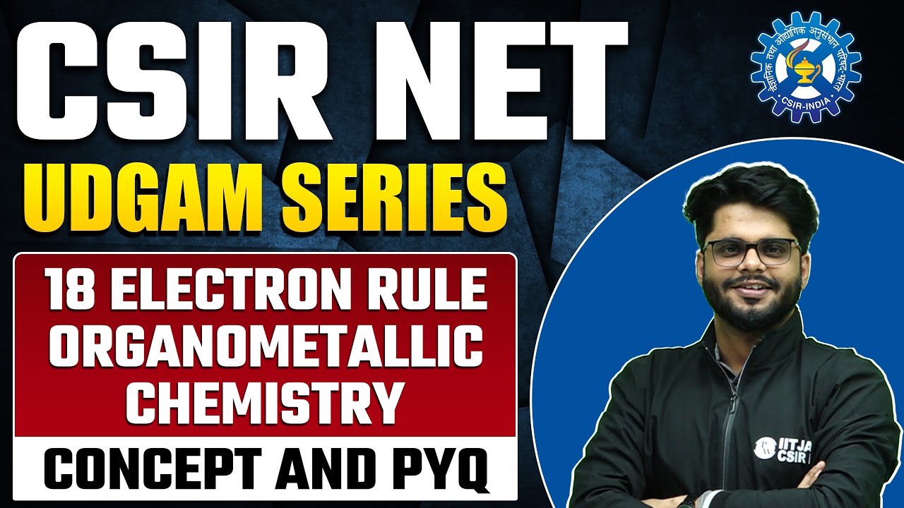 18 Electron Rule Organometallic Chemistry | CSIR NET 2023