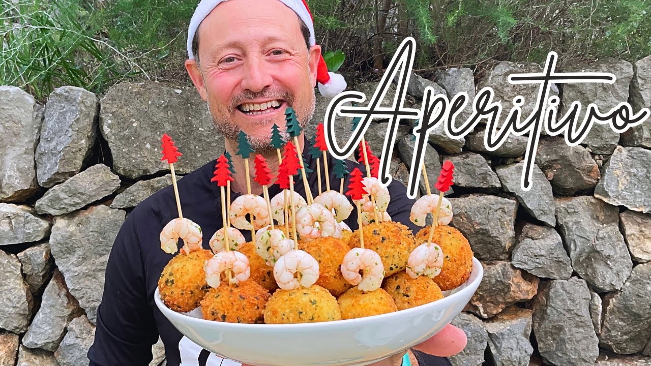 APERITIVO NAVIDEÑO: Croquetas de Merluza y Gambas 😋 - GUILLE RODRIGUEZ