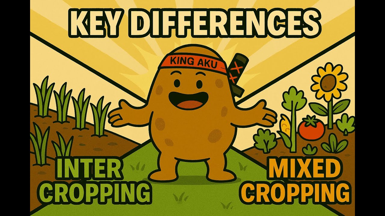 INTERCROPPING VS MIXED CROPPING | KEY DIFFERENCES, EXAMPLES & BENEFITS EXPLAINED