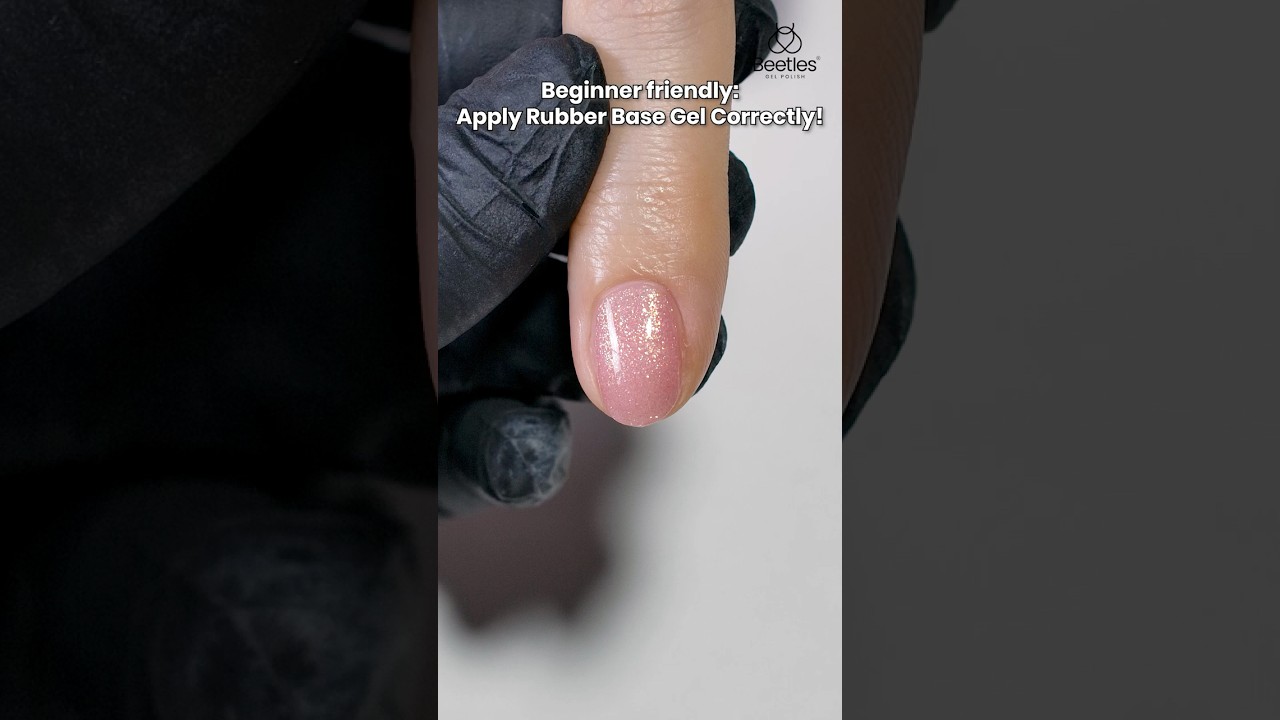 Beginner-Friendly Guide: How to Apply Rubber Base Gel Correctly❗