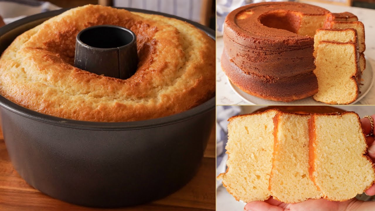 Простой, высокий, белый, пышный пирог с натуральным улучшителем, который найдется в каждом доме, ...