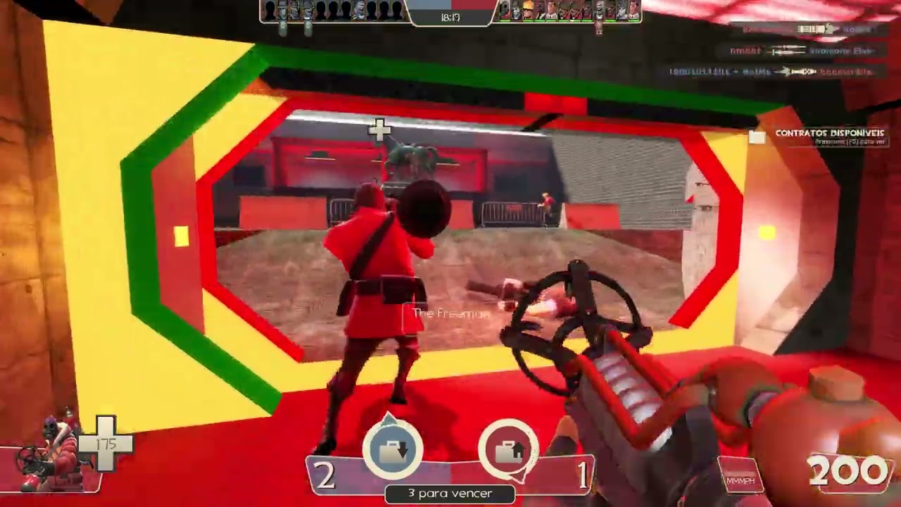 CTF_CROSSFIRE (FROM HALF LIFE - DEATHMATCH) GAMEPLAY
