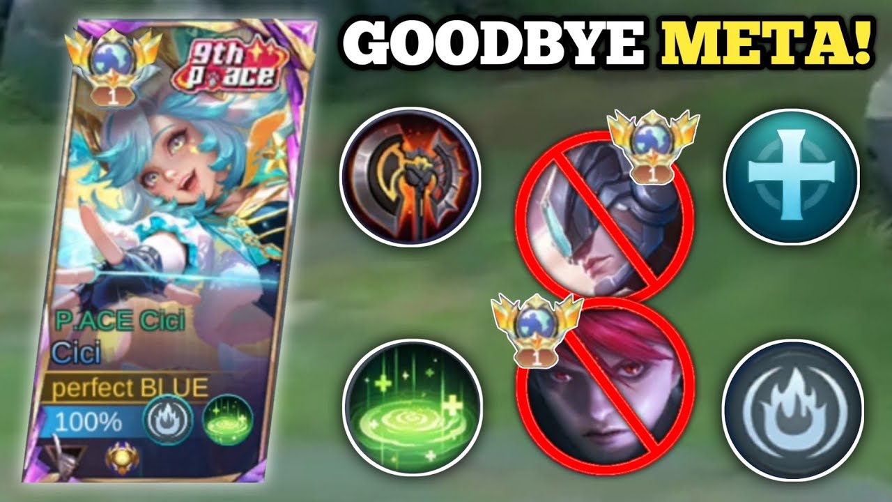 GLOBAL CICI HIGH DAMAGE BUILD VS. META HEROES! (100% broken!💀) BUILD TOP 1 GLOBAL CICI -MLBB