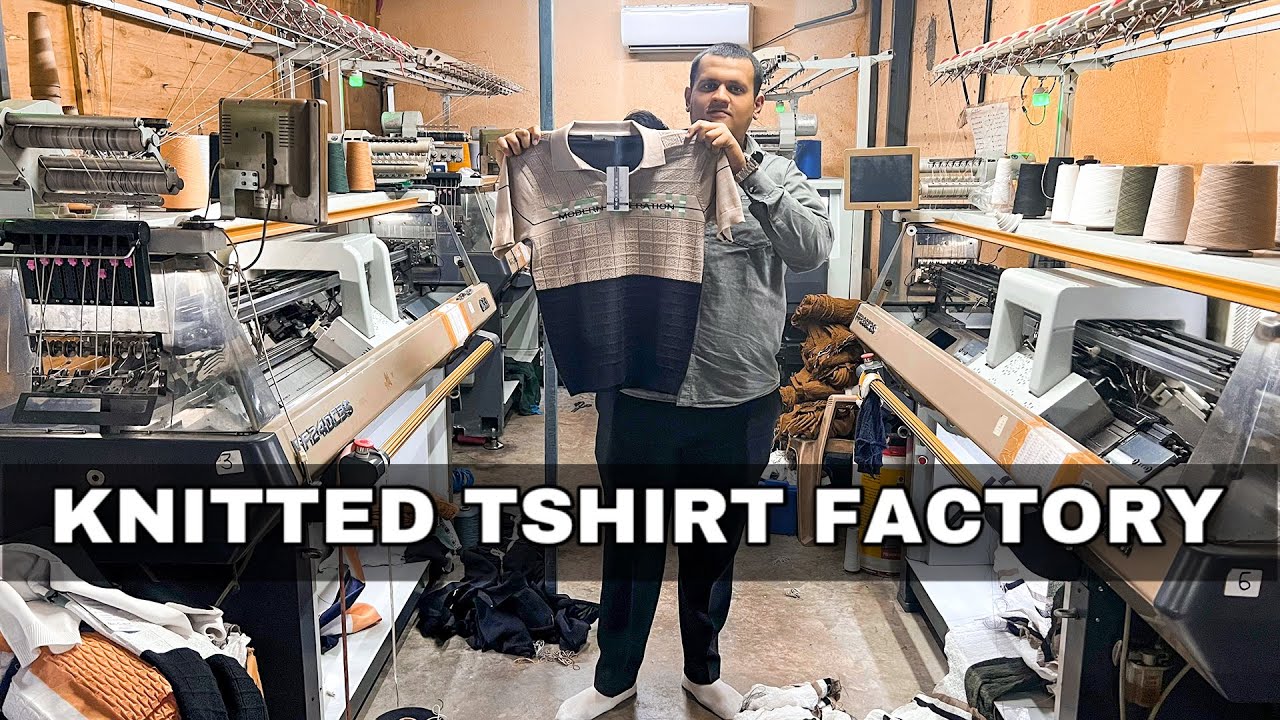 Knitted Tshirt Factory / Yarn to Tshirt / Premium Tshirt Wholesale