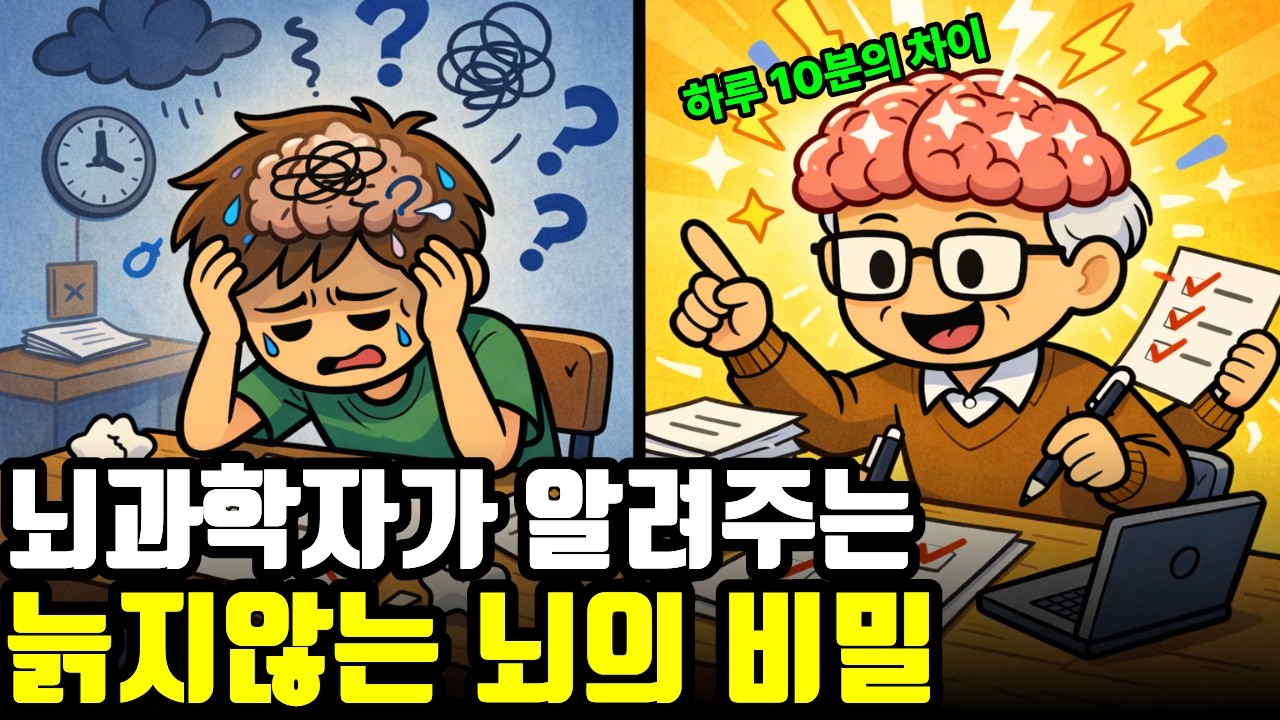 지금 당신의 뇌는 썩고 있을지도 모릅니다. 20년 뒤 비극을 막는 단 하나의 습관