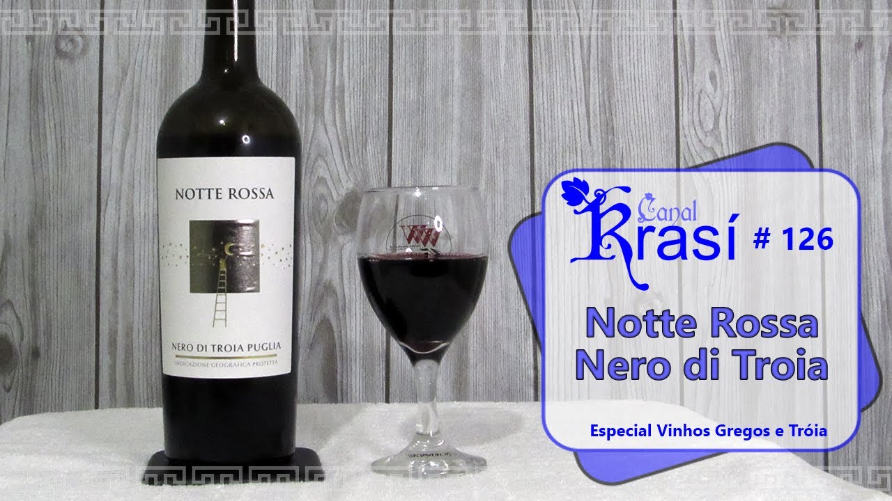 Notte Rossa Nero di Troia Tinto #vinhotinto #puglia #italia #troia