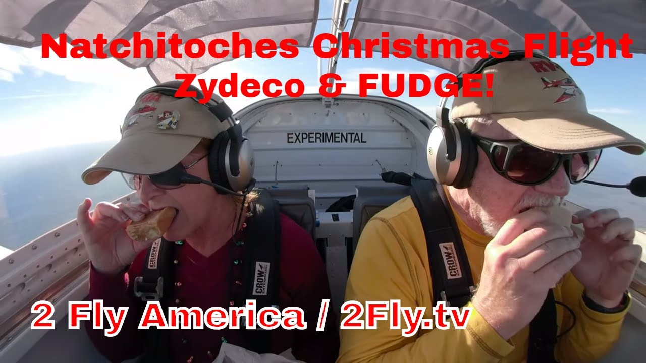 Cajun Christmas Flight to Natchitoches, LA with a SWEET Ending! | 4K