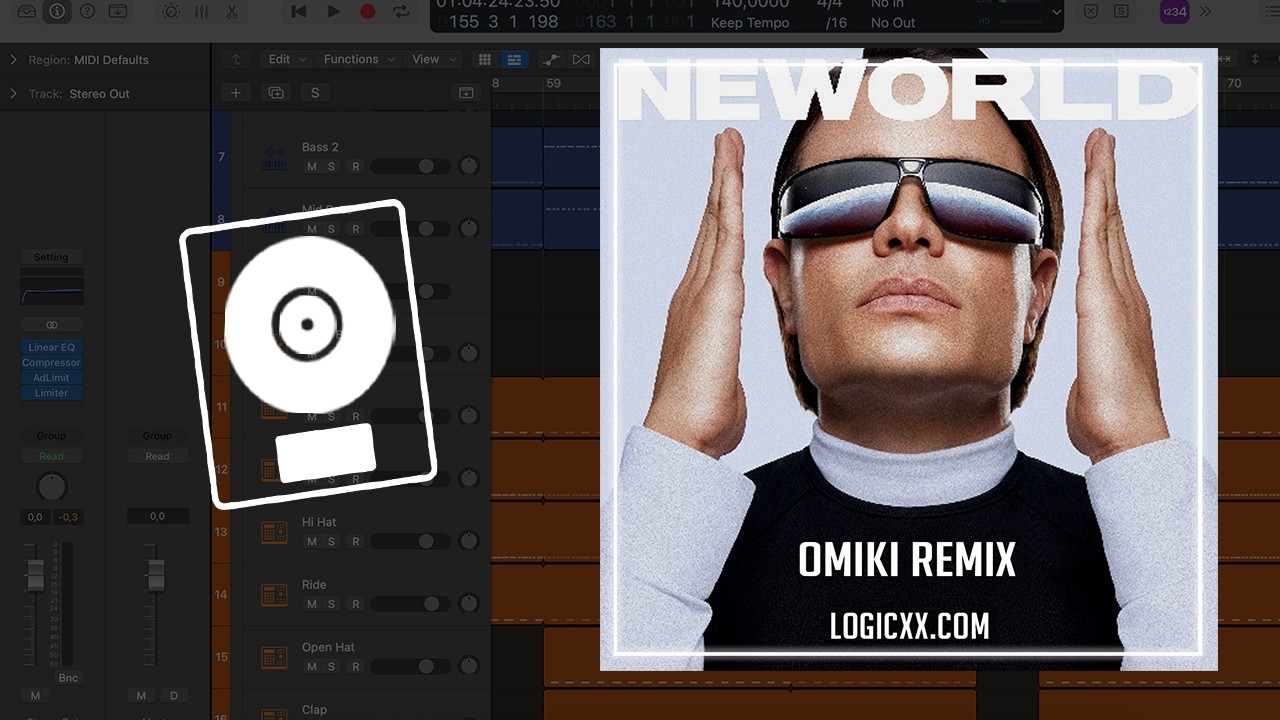Logic Pro Remake - Aria by Argy, Omnya, Omiki Remix