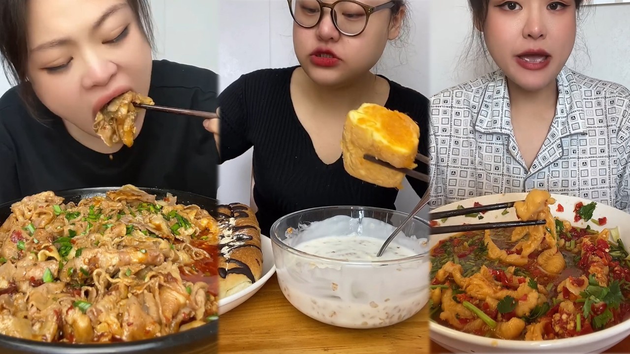Mukbang food challeng new with real sound #d9mukbang #mukbang