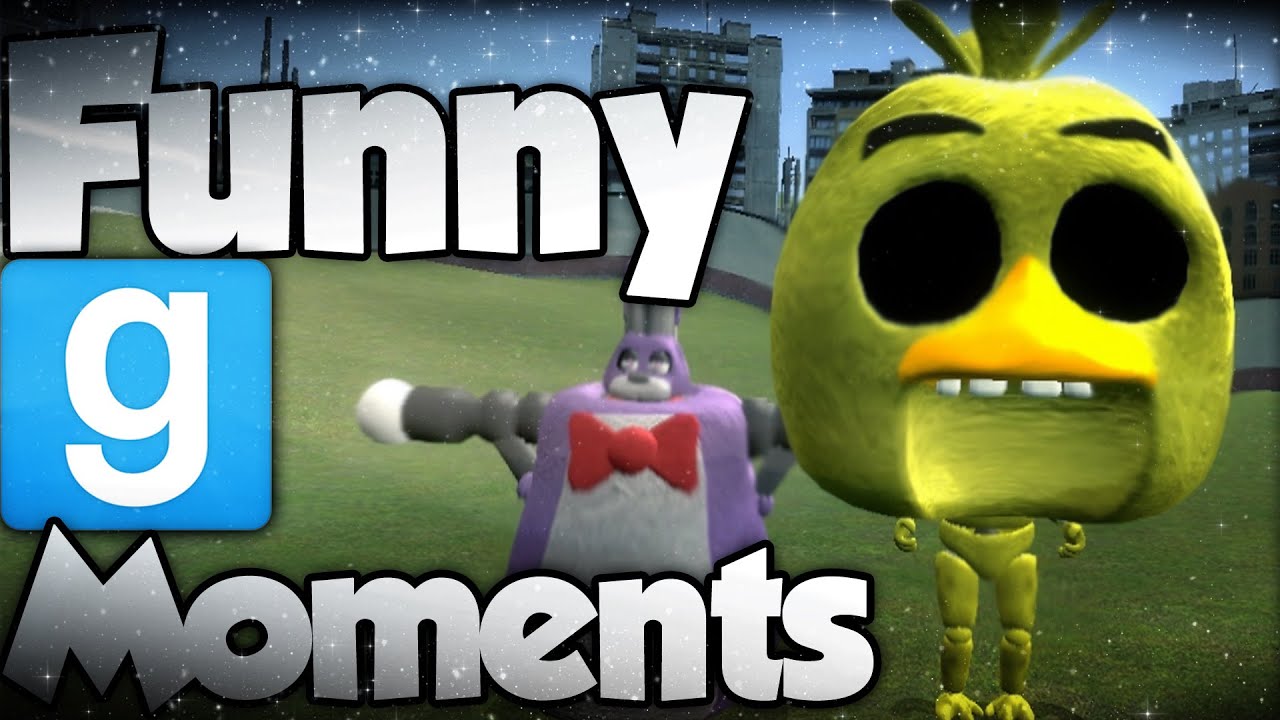 Забавные бегущие NPC | (Смешные моменты из песочницы FNAF в Gmod) Garry's Mod