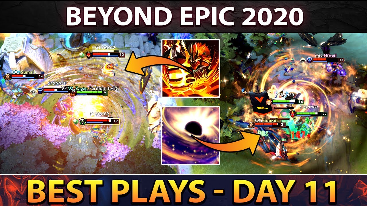 Dota 2 BEYOND EPIC: Best Plays - Day 11