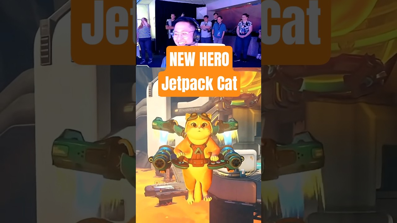 NEW SUPPORT: JETPACK CAT | Overwatch Spotlight #overwatch #overwatch2