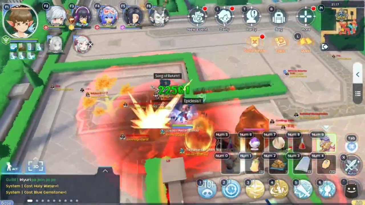 Ragnarok Mobile Classic: RAIJIN vs Sovereign WoE (Archbishop PoV)