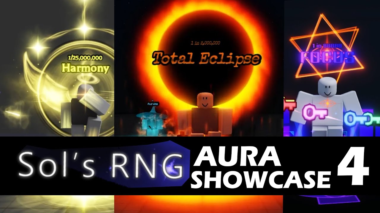 SOLS RNG AURA SHOWCASE 4 (Sol's RNG)
