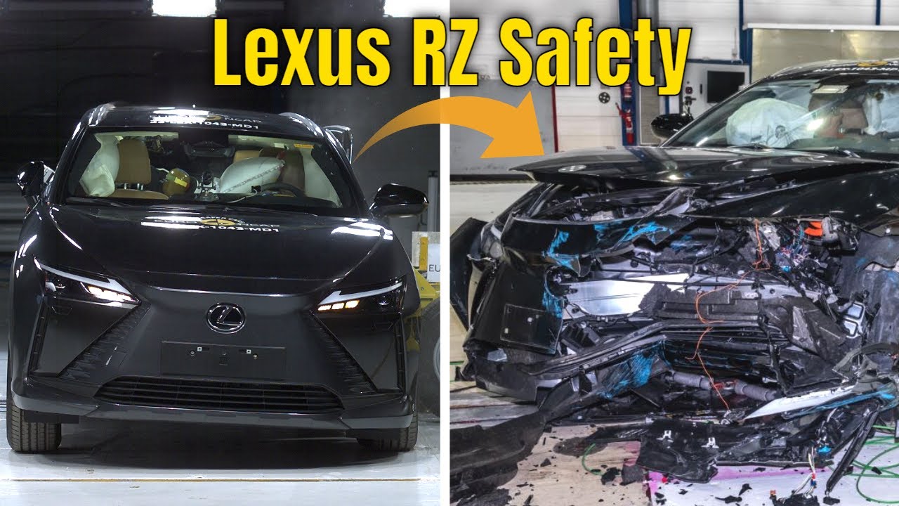 Lexus RZ Crash and Safety Tests Euro NCAP 2023