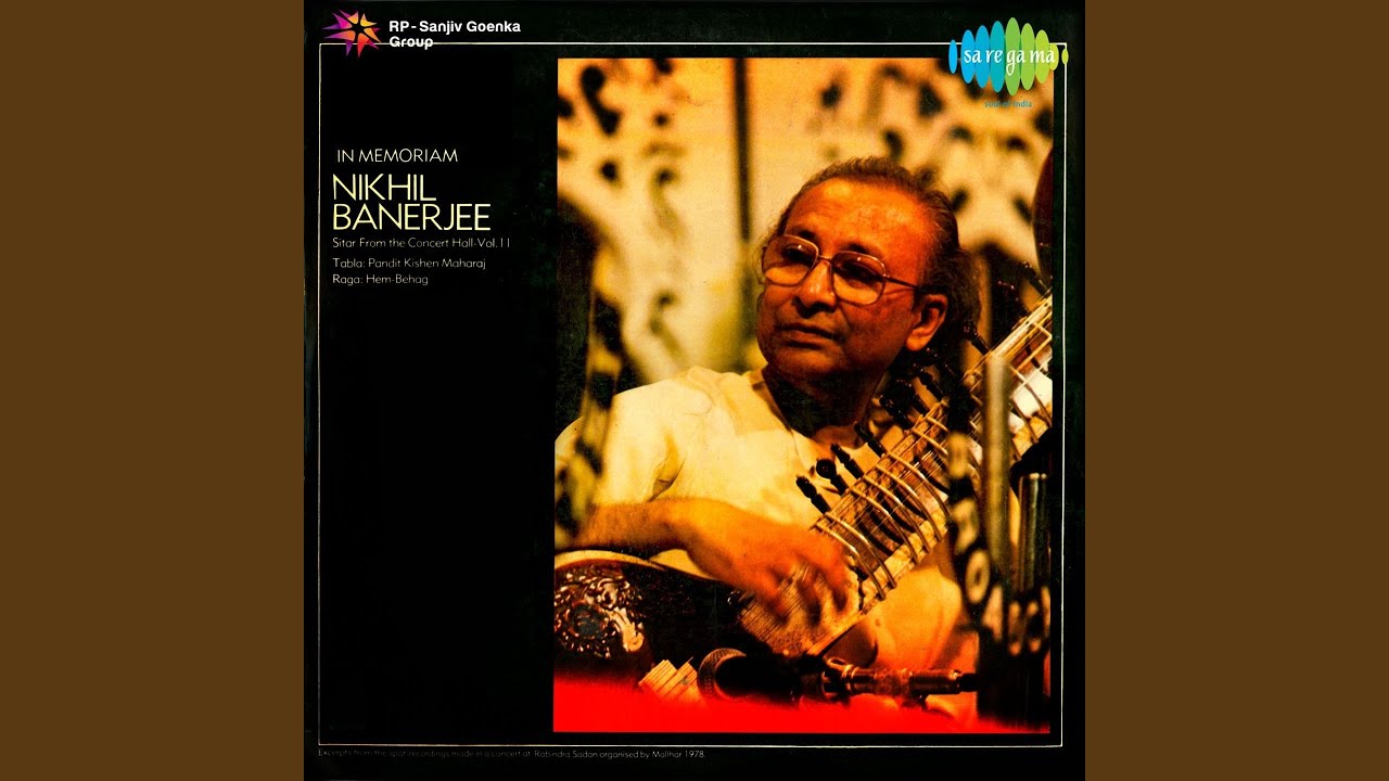 Raga Komal Asavari - (alap,gats) - Nikhil Bannerjee