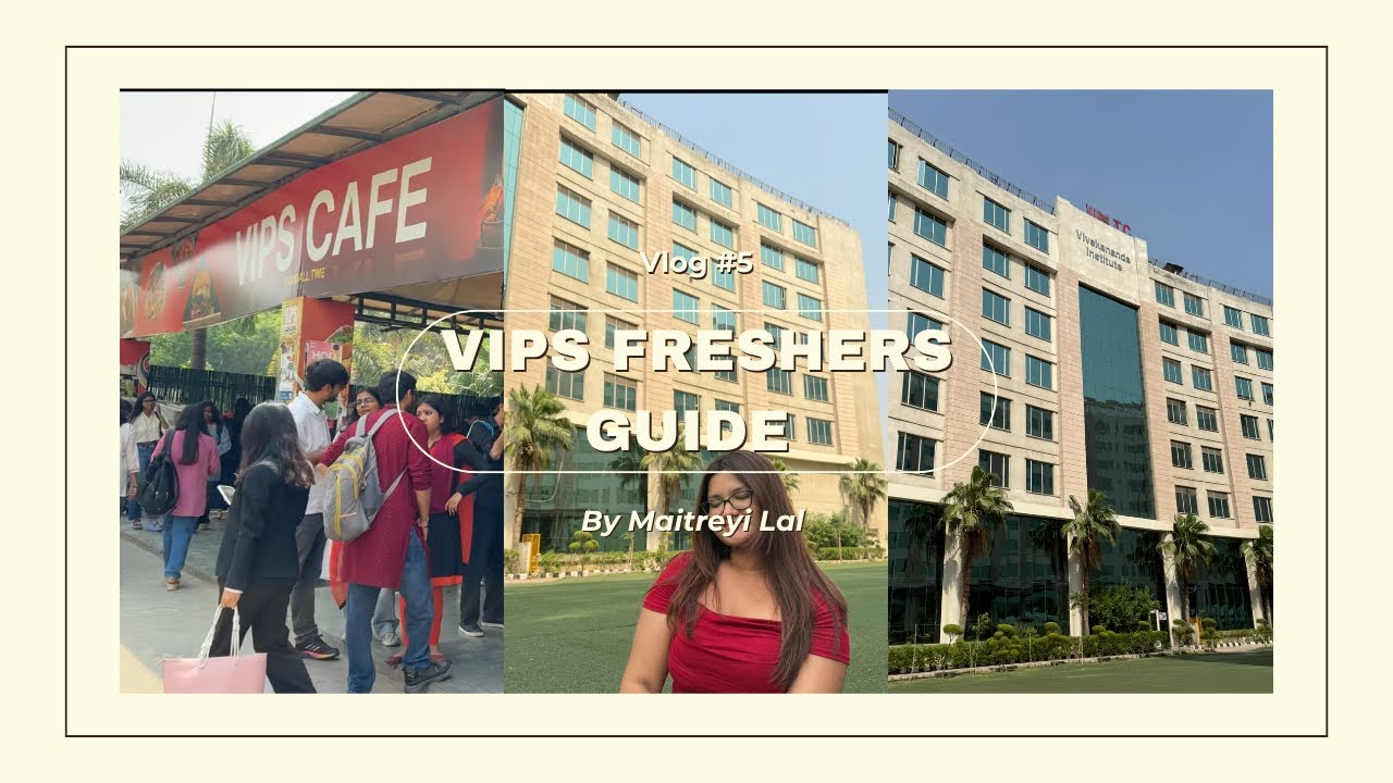 VIPS College Survival Guide for Freshers | Tips, Hacks & Reality! #collegeadmissions2025 #vips #ipu
