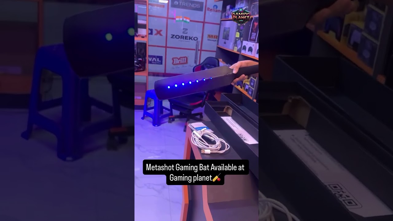 MetaShot Gaming Bat Unboxing and Gameplay The Real Difference Between This Bat and Others