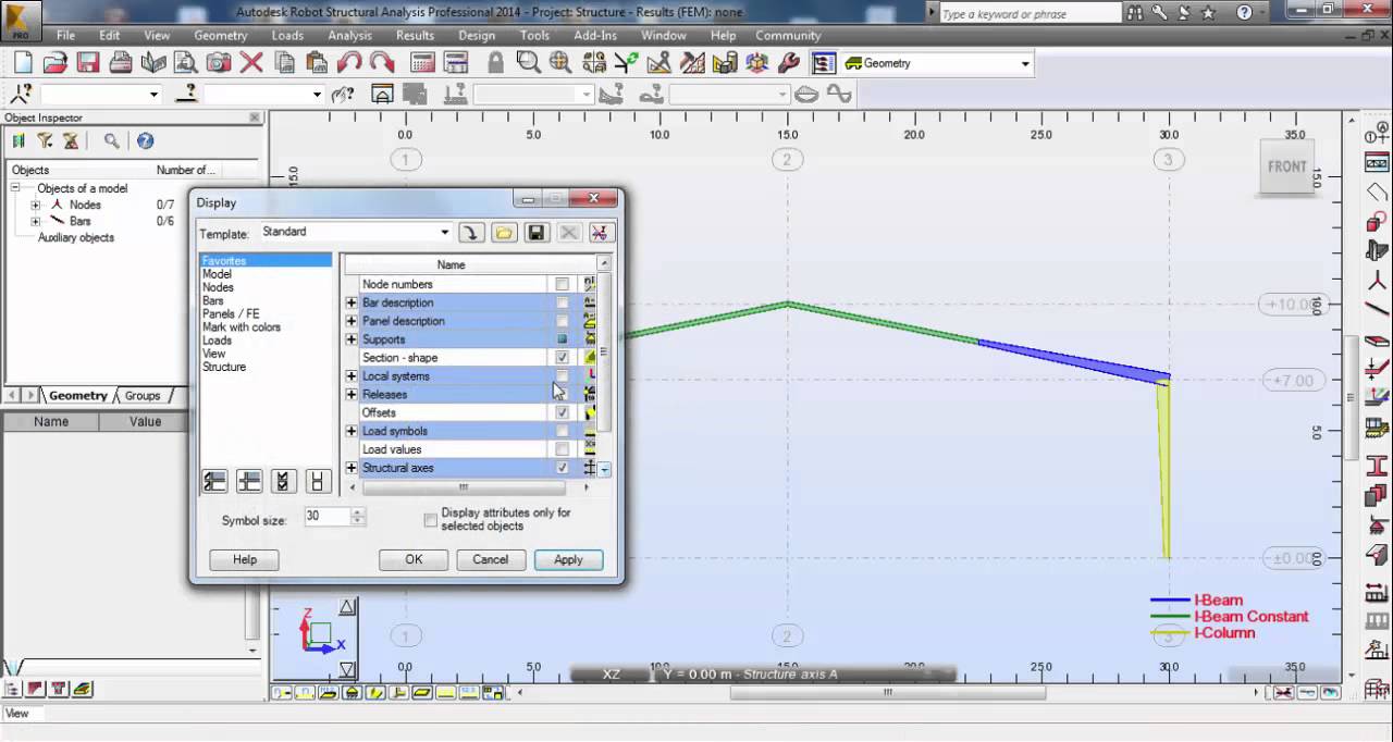 Autodesk Robot Structural Analysis-Pre Engineering Structure(Tapered Section) 01
