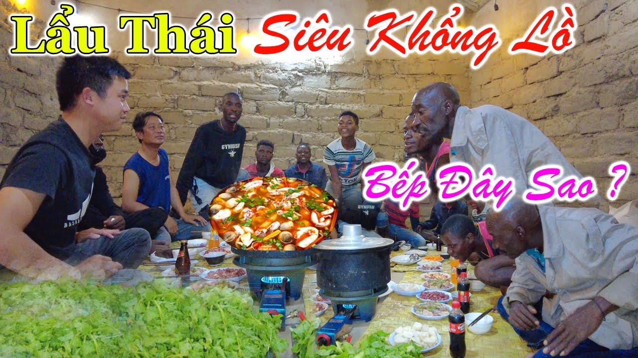 Công Giáp || Lẩu Thái Siêu Khổng Lồ ! Bếp Gì Mà Sao Không Có Khói ? Lửa Từ Đâu Mà Ra ? Quá Lạ Lẫm ??