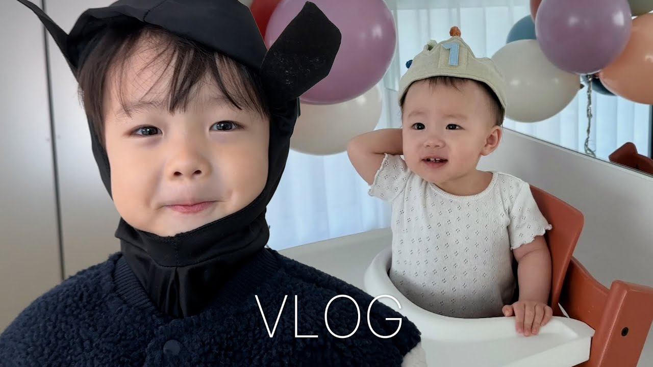 [VLOG] 슈퍼히어로가 된 태하 오빠와 예린이 생일 주간의 행복한 일상🎂🎃[EN/JP]