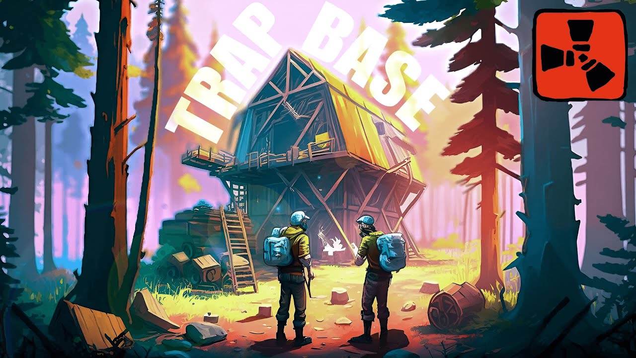 TRAP BASE & REVENGE RAIDING - Rust (Mini-Movie)
