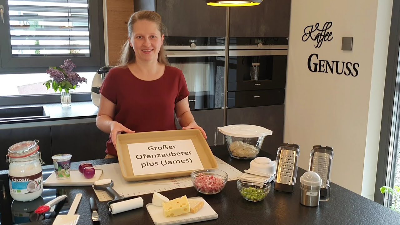 Flammkuchen auf dem Großen Ofenzauberer plus von Pampered Chef