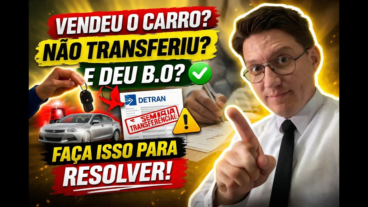 Vendeu carro e n&atilde;o transferiu? Resolva Assim