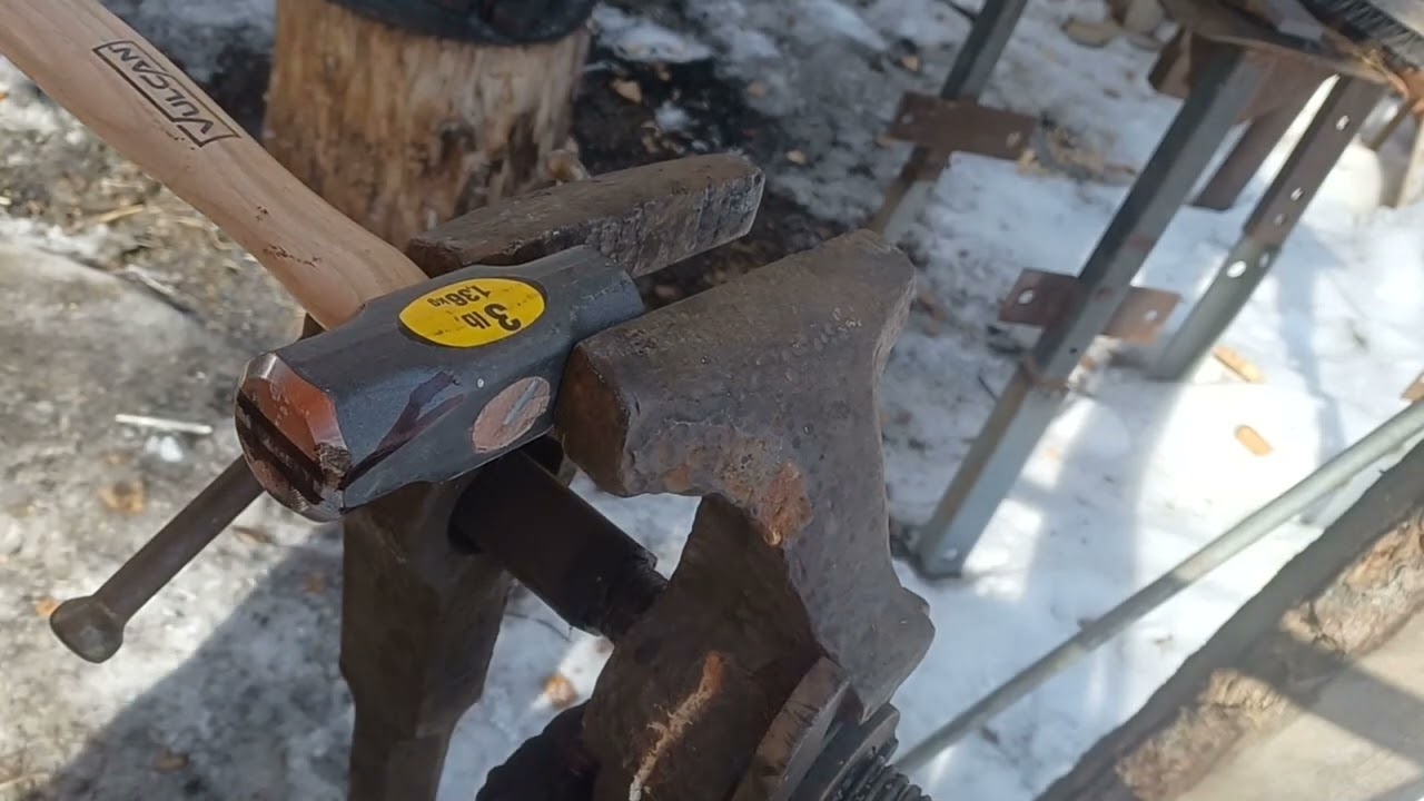 Blacksmithing Hammer from a $20 Hardware Store Hammer