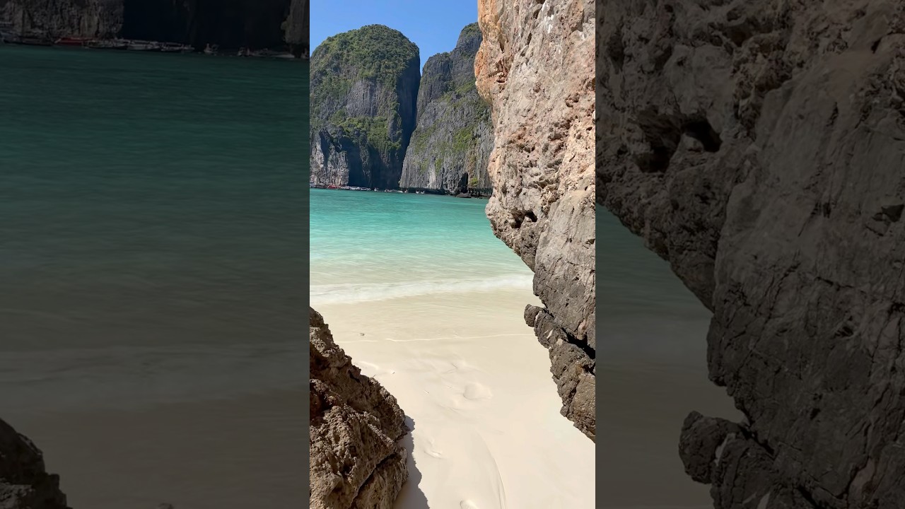 🌴 Maya Beach, Krabi – A Breathtakingly Beautiful Beach 🌊✨