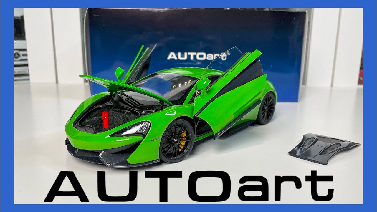 1:18 McLaren 570S (Mantins Green) - Autoart [Unboxing]