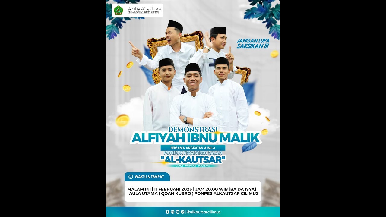 Demonstrasi Al Fiyyah Bersama Angkatan Ajmila || Selasa, 11 Februari 2025