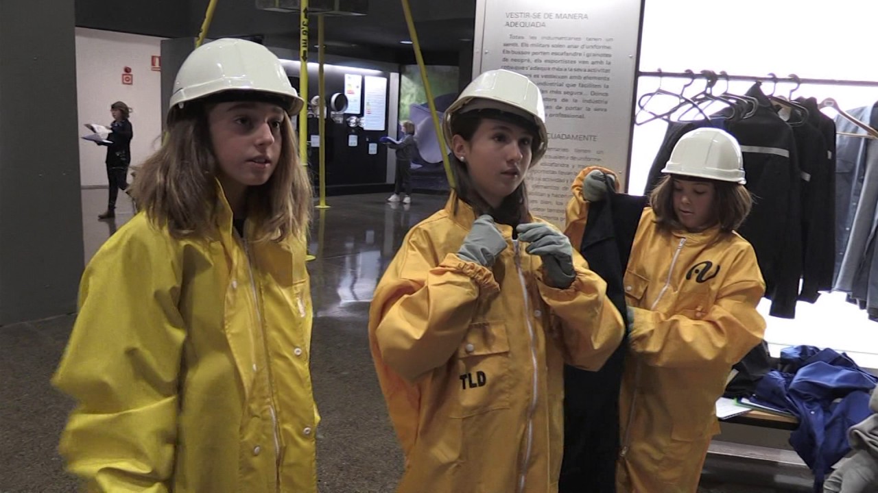 Petits Artistes. L'escola Puig Cavaller de Gandesa visita el Centre d'Informació ANAV