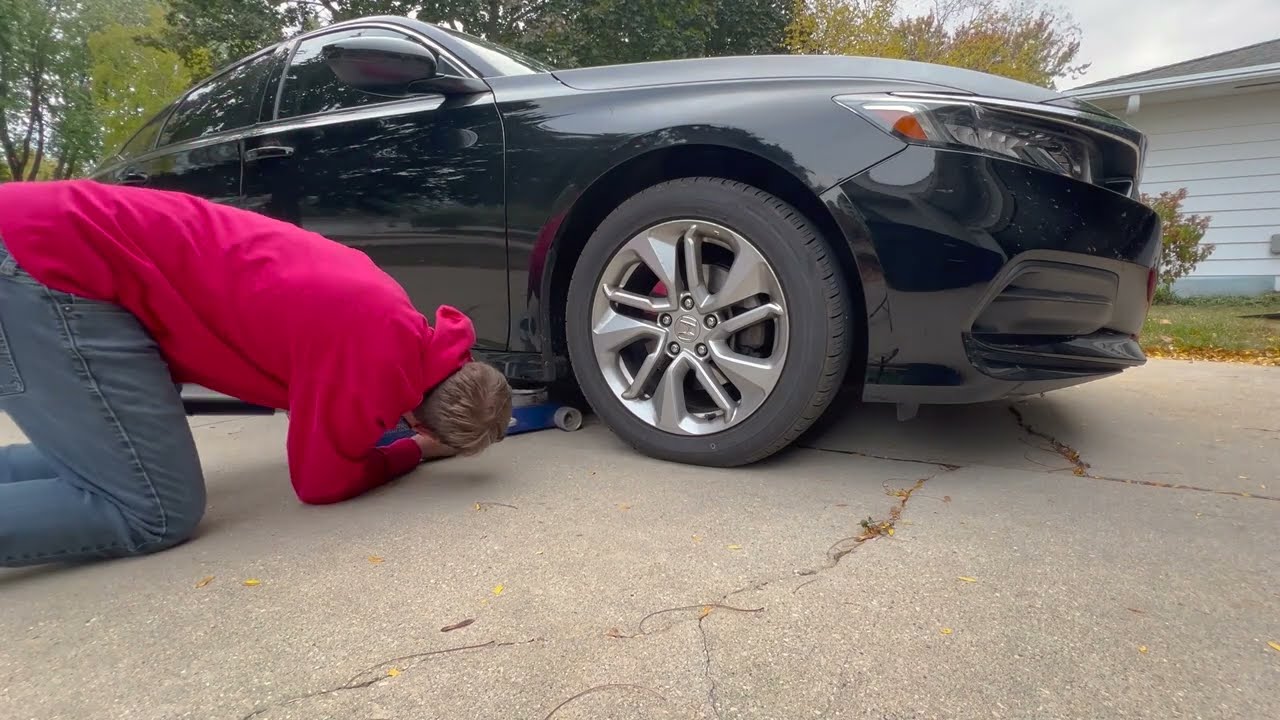 Honda Accord Transmission Fluid Change CVT  - 2018 Honda Accord 1.5T