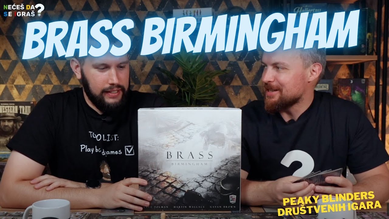 Brass Birmingham - Peaky Blinders društvenih igara