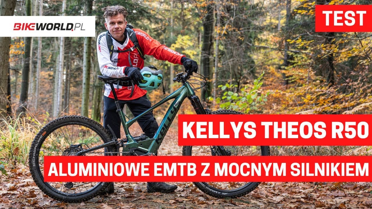 TEST: Kellys Theos R50 - aluminiowe e-MTB z mocnym silnikiem i potężnym zasięgiem
