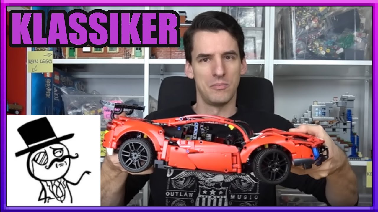 Klassiker @Held der Steine Inh. Thomas Panke vernichtet den schlechten Ferrari der Welt von Lego - Hakon Reaction