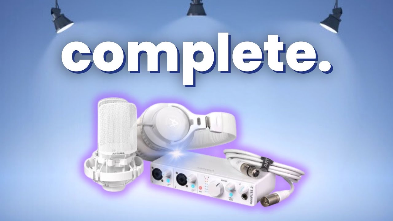 Arturia MiniFuse Recording Pack Review - All the budget PRO gear you need.