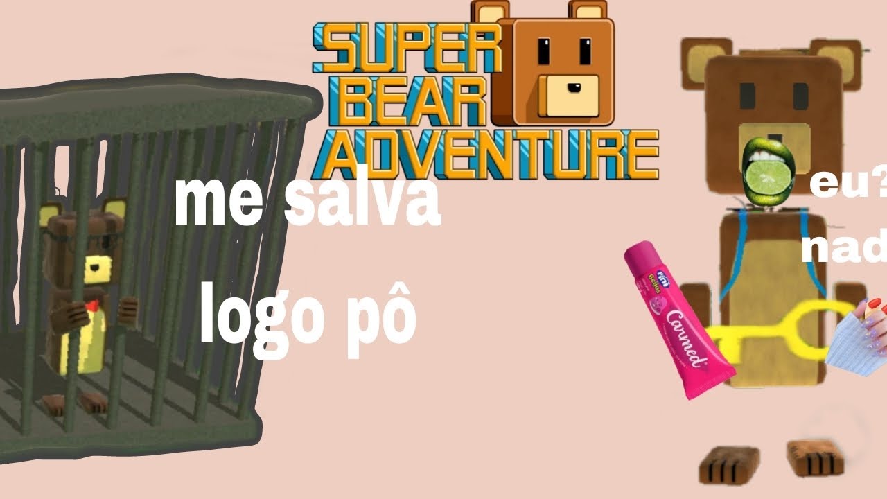 Jogando super Bear adventure (inspirações @PlayGuima @TexHS )