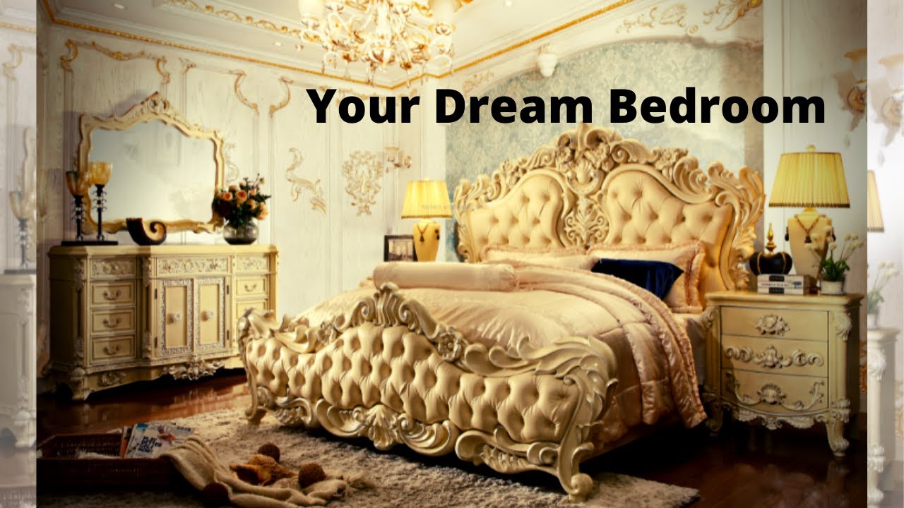 Luxury Bedroom Furniture Set, European style Bedroom set, Amazing Royal Bed room designs for 2021