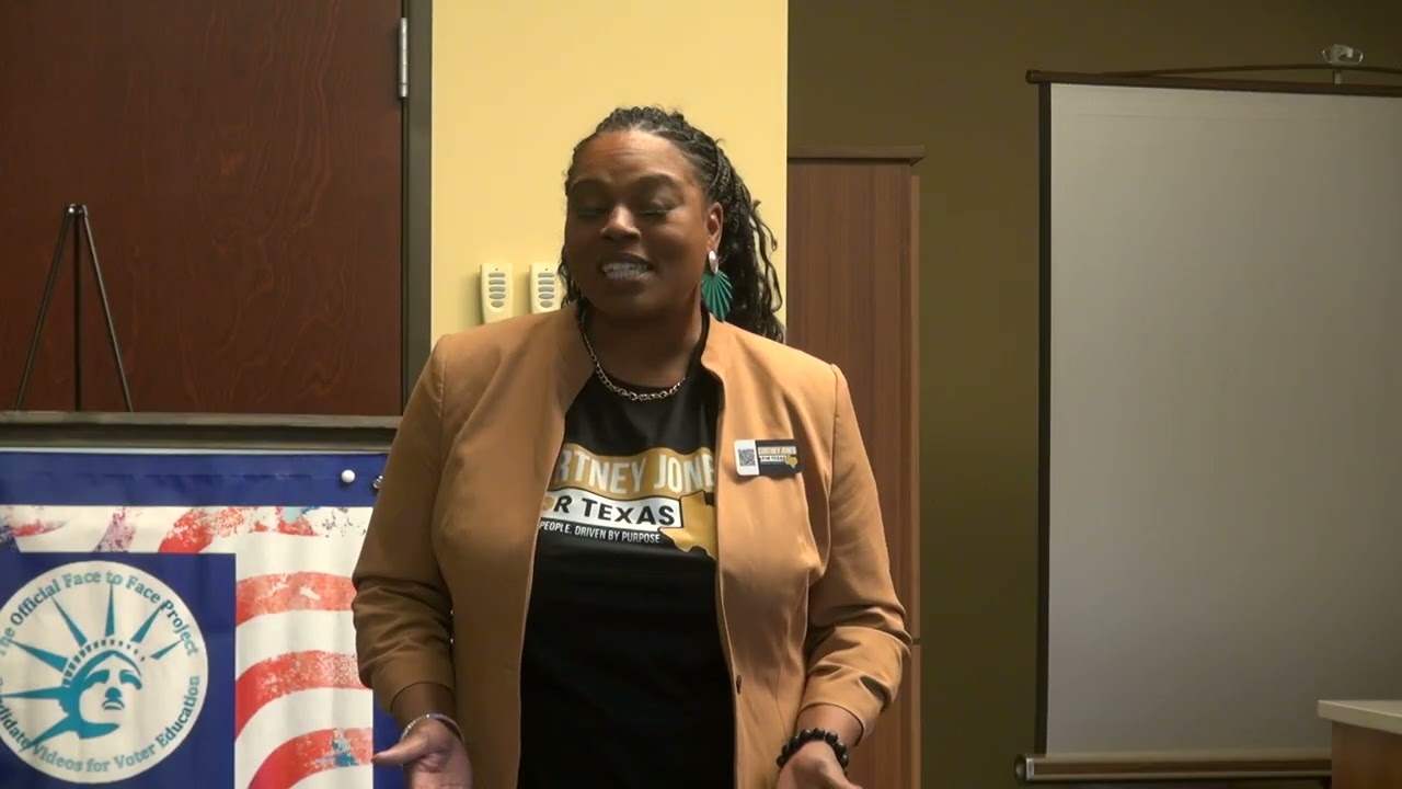 Cortney Jones for Texas State Senate 21 2026 Elections