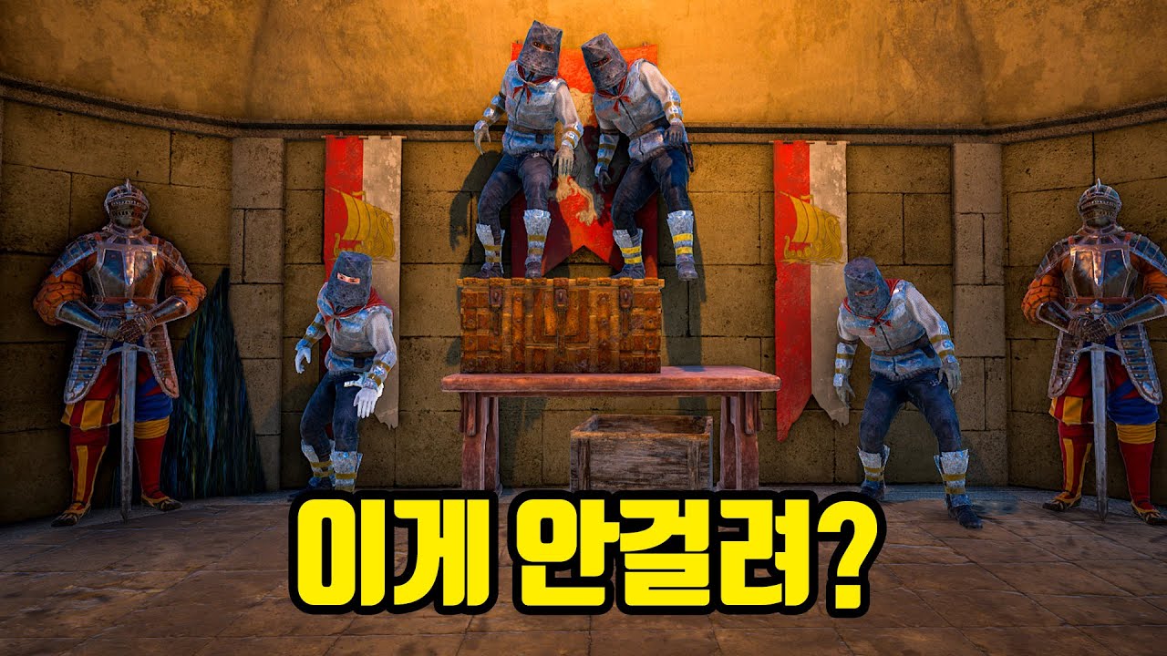 스쿼드가 마네킹인척 하는데 안걸려ㅋㅋ 레전드 팔라딘 마네킹 존버 - 배틀그라운드(더빙)