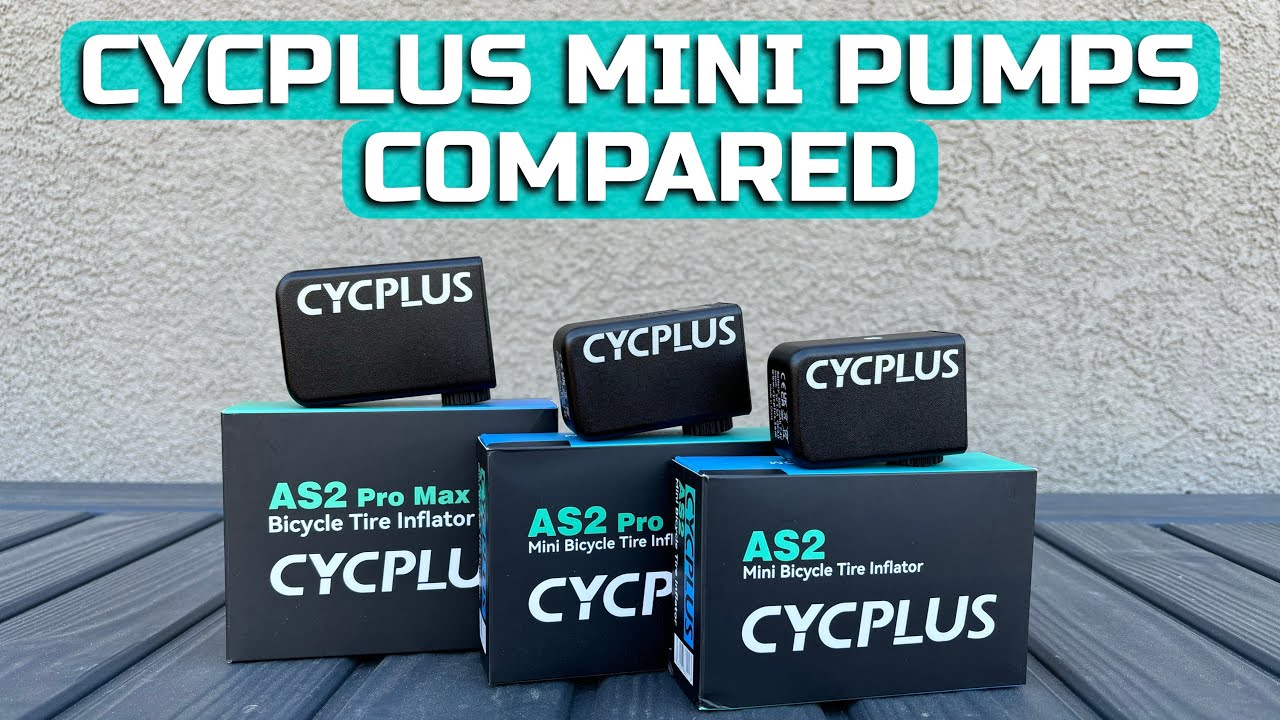 Cycplus Mini Pumps Comparison!! Which Bike Pump is the Best?!