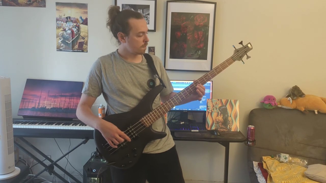 Alba (Bib The Digger) - Stranges Vibes - Bass Cover