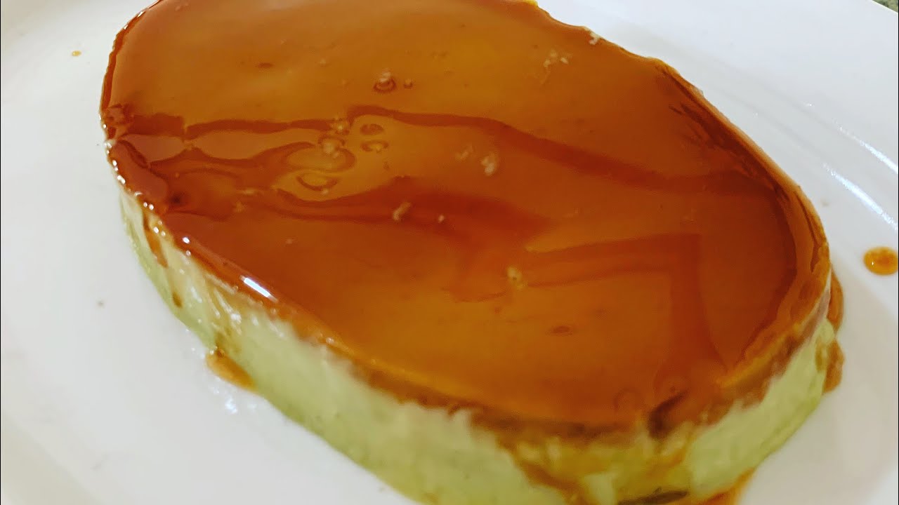Avocado Leche Flan