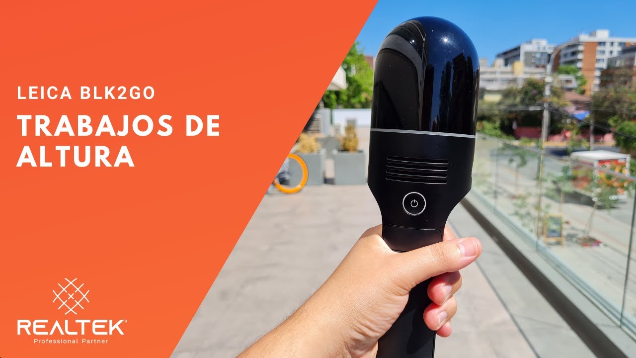 Escáner Leica BLK2GO - Experiencia de trabajos en descenso