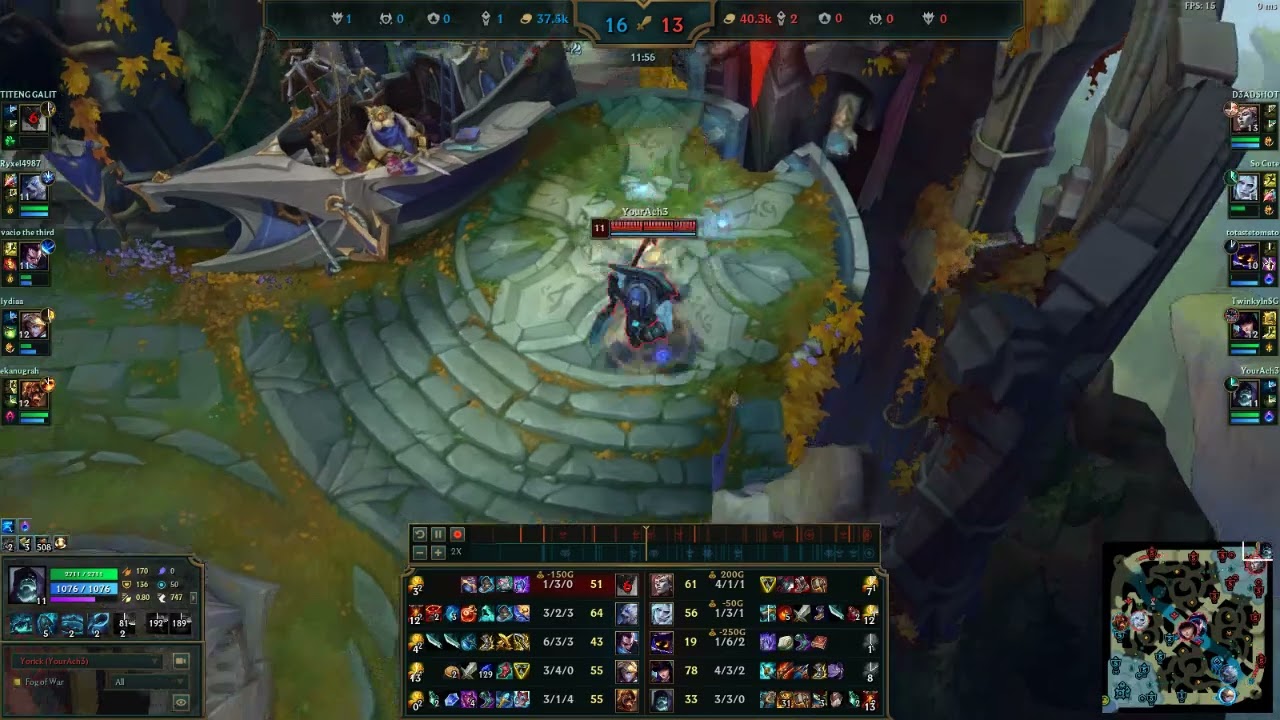 Yorick Bot vs Ezreal