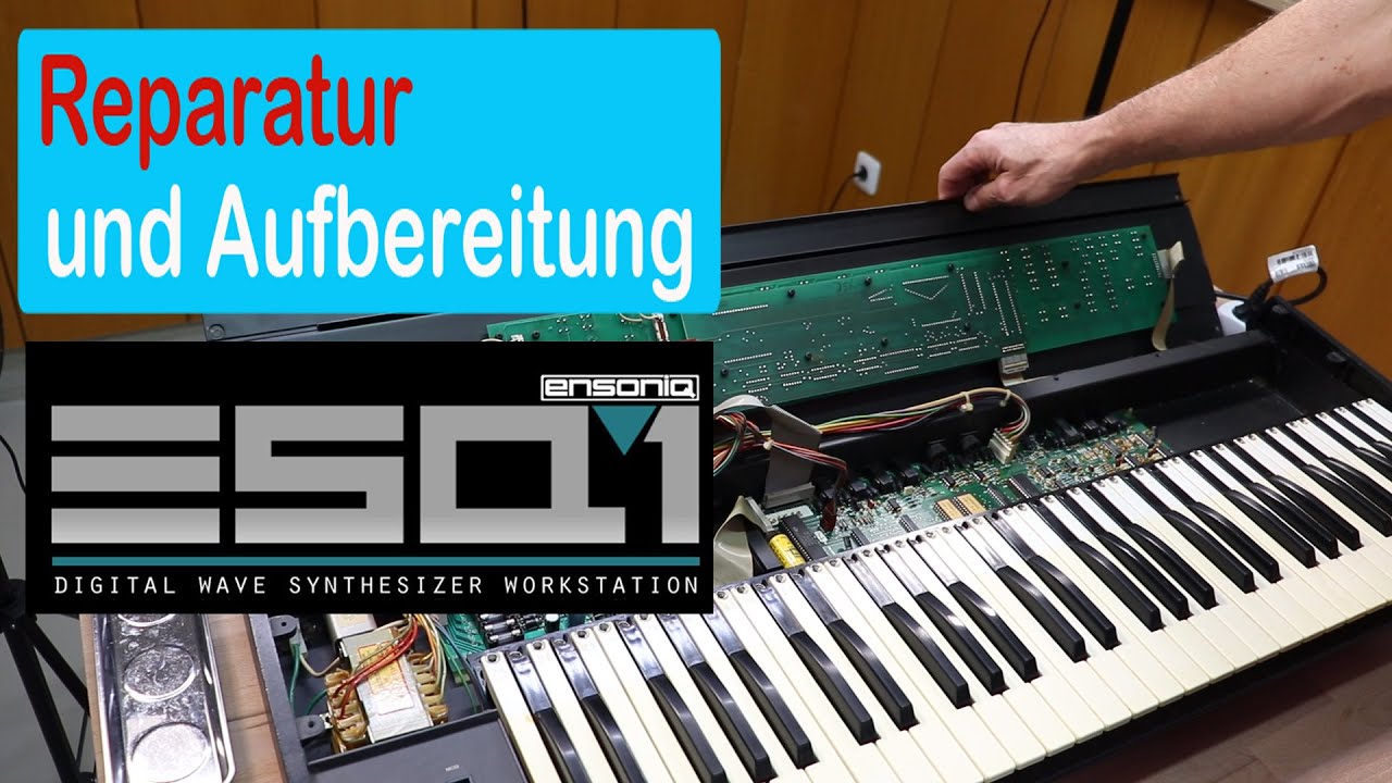 Ремонт синтезатора Ensoniq ESQ 1. Охотник за синтезаторами. Эпизод 6.
