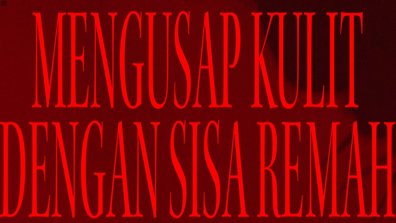 Supple - Mengusap Kulit Dengan Sisa Remah  (Lyric Video)